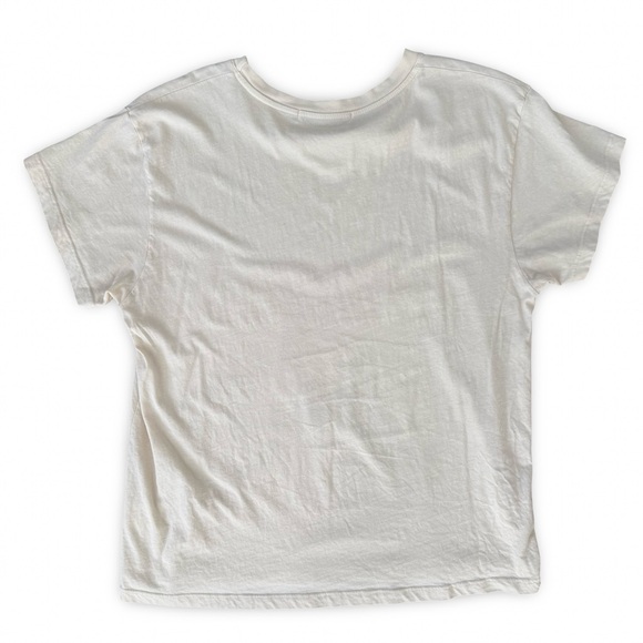 Anthropologie Cream Graphic Tee Fleetwood Mac size M - Picture 2 of 8